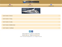 Tablet Screenshot of absoluteyachtingcharters.com